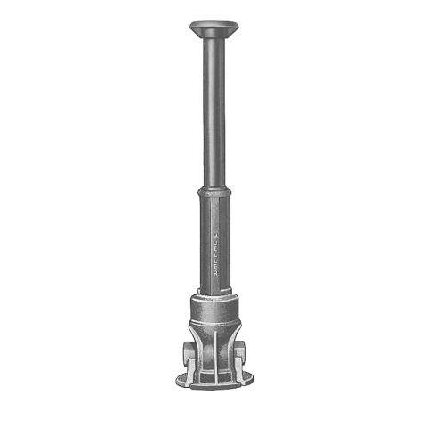 Robinet D'Arrêt à Bille Mueller 1" TAPERED X 1" CTS - Laiton, Valve Manuelle