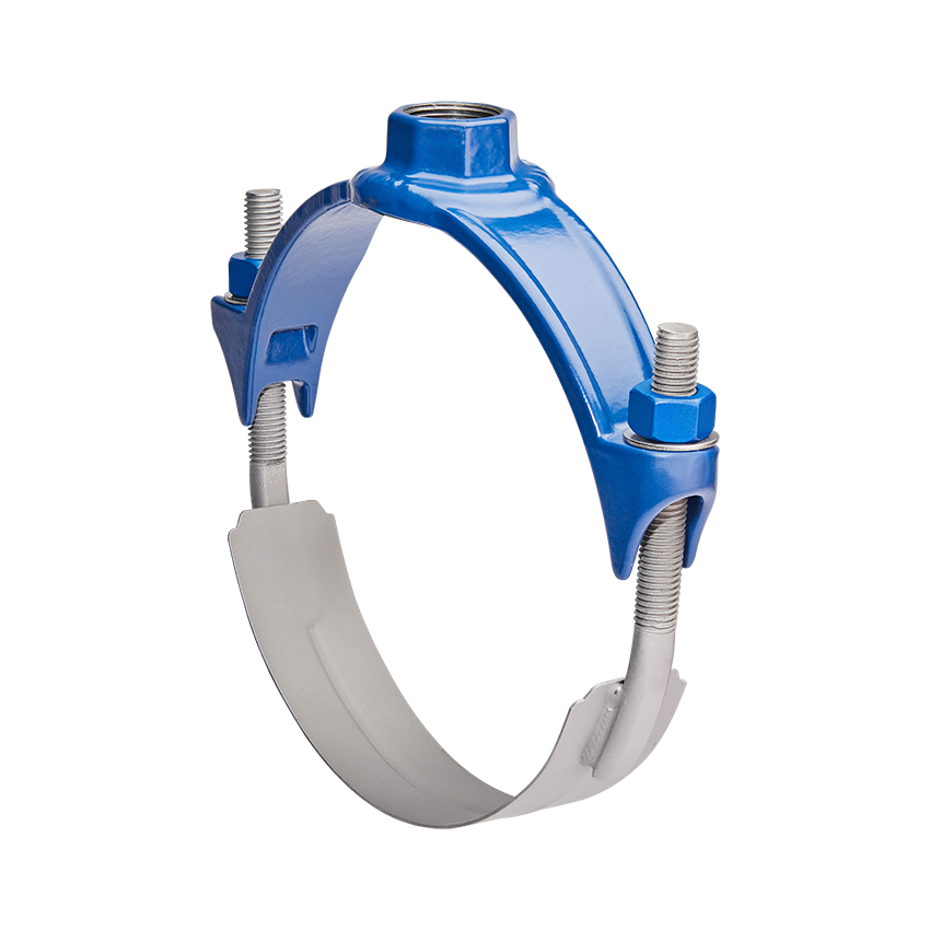 Ductile Iron Saddles with Stainless Steel and Alloy straps 