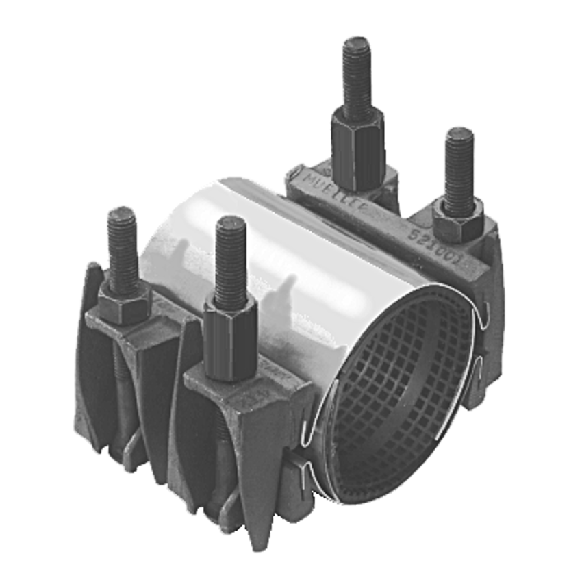Mueller repair clamps cheap