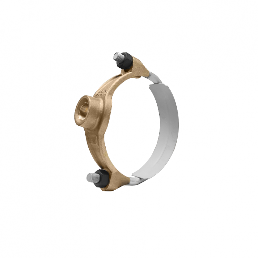 Bronze Saddles With Stainless Steel Straps Mueller Co Water Products Division